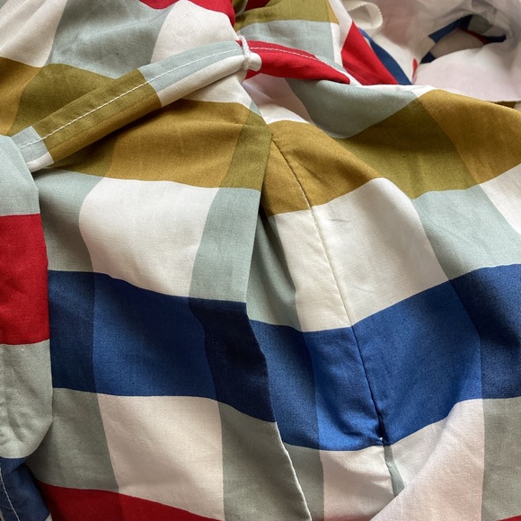 ❌Sold -Like-New! Maeve Anthropologie Cricket Club Gingham Belted Dress - Picture 6 of 16